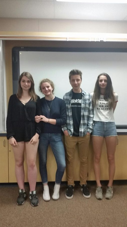 French Exchange Students visit YLHS