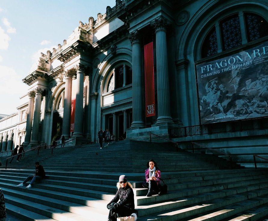 The exterior of the Metropolitan Museum of Art on Fifth Avenue