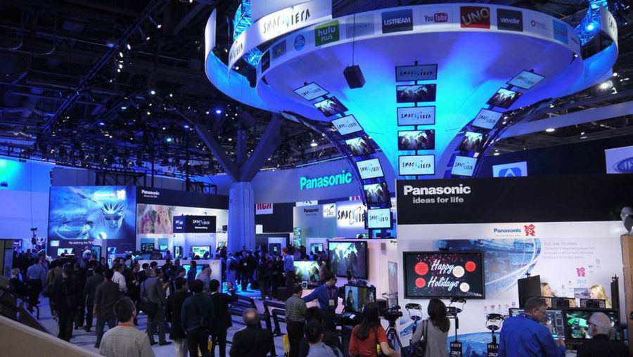 The Consumer Electronics Show, photo courtesy of Trade Shows