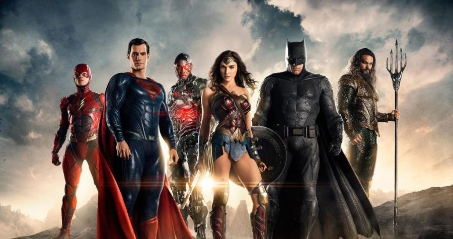 Part of the top 10 movies of 2017,  The Justice League.
