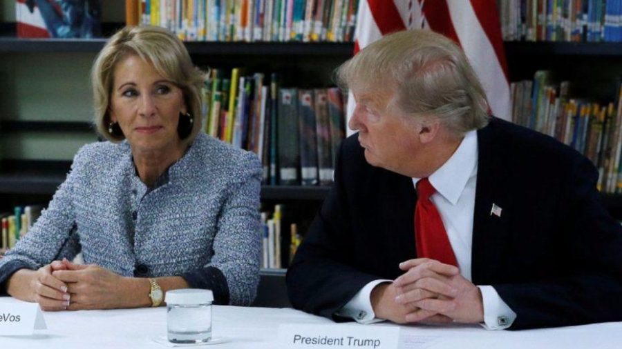 Betsy Devos assumes the position of Secretary of Education on February 7, 2017.