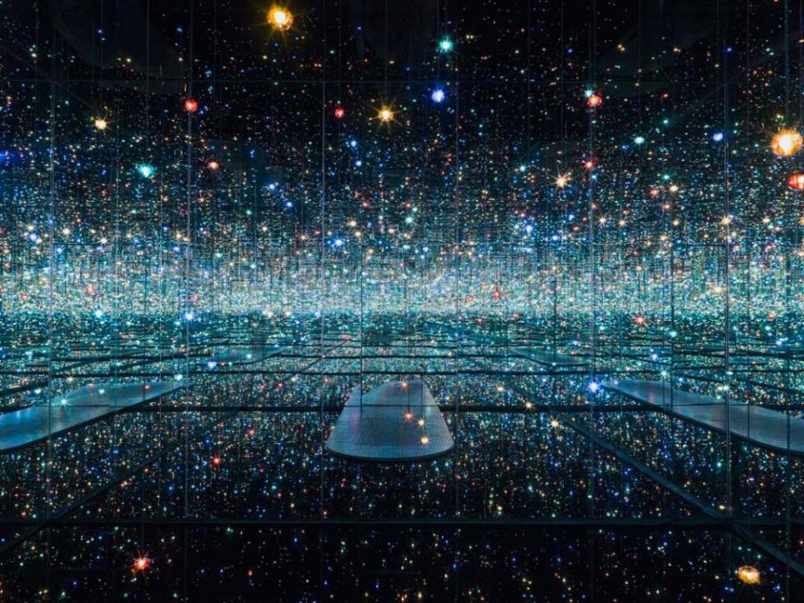 Infinity Mirrored Room at The Broad Museum. Photo courtesy of thebroad.org