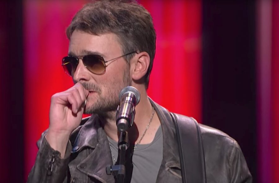 Eric Church cries during emotional performance of his new song “Why Not Me.”