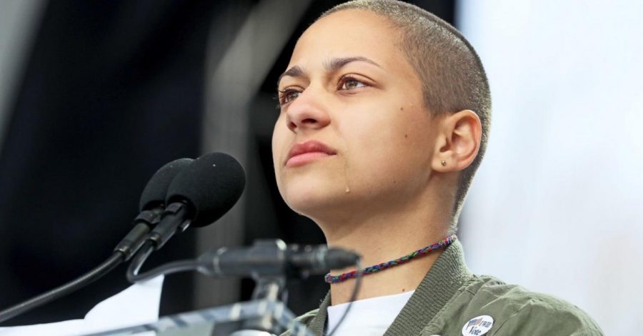 Emma+Gonzalez+speaks+at+the+March+for+Our+Lives+movement%2C+cementing+her+place+in+history+as+one+of+the+most+influential+student+activists.