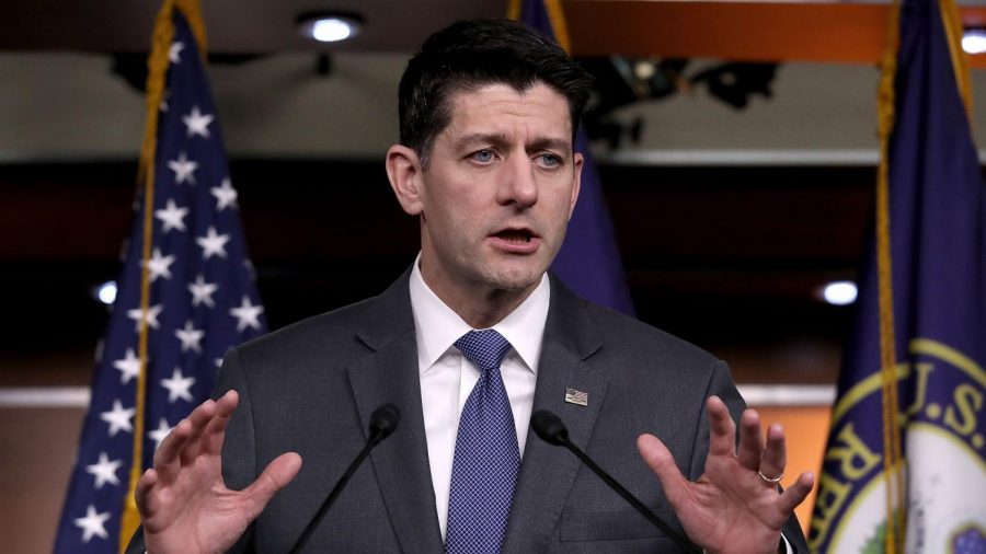 Paul Ryan reveals that he will not be running for re-election.