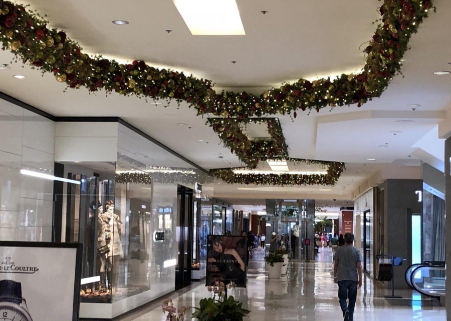 South Coast Plaza, a mall in Costa Mesa, has had their Christmas decorations up since the middle-end of October. People, however, are still waiting for their grand tree to go on display.
