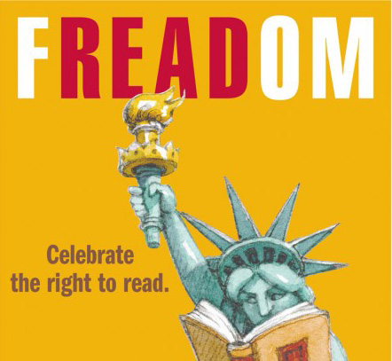 Banned Book Week spotlights the top ten banned books of the year every last week of September.