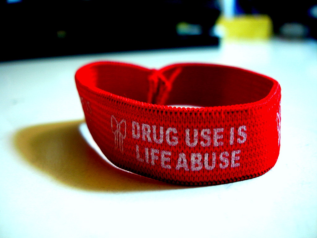 Red 2025 ribbon wristbands