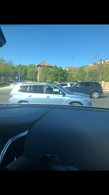 As seen in this photo, there is heavy traffic when exiting the high school, resulting in numerous complaints from both students and parents.