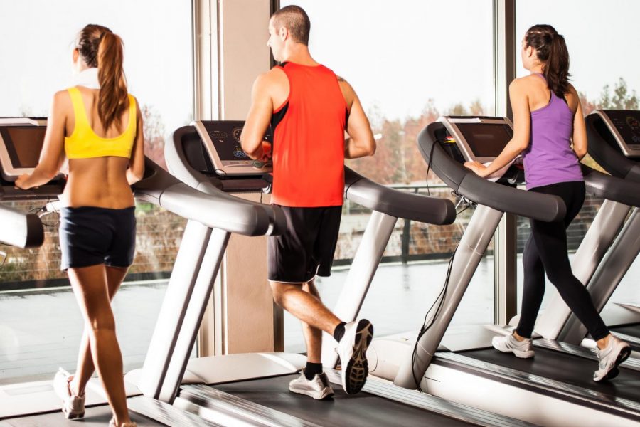 Going to the gym creates a pattern in one’s daily routine, creating a healthy habit.