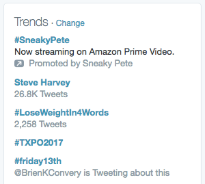 Trends on Twitter only last about eleven minutes, exemplifying how quickly society moves on from the latest newest thing.