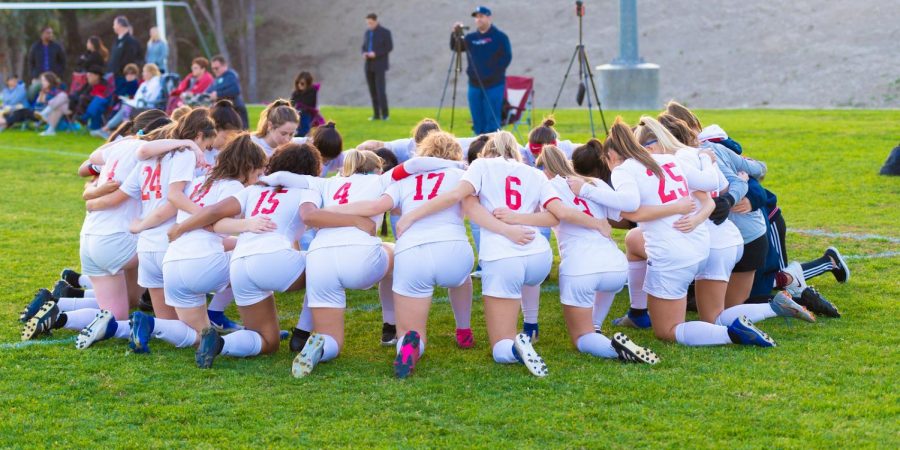 Varsity+Women%E2%80%99s+Soccer+against+Brea+Olinda%2C+dominating+the+field+and+leading+to+a+win+on+all+three+levels.