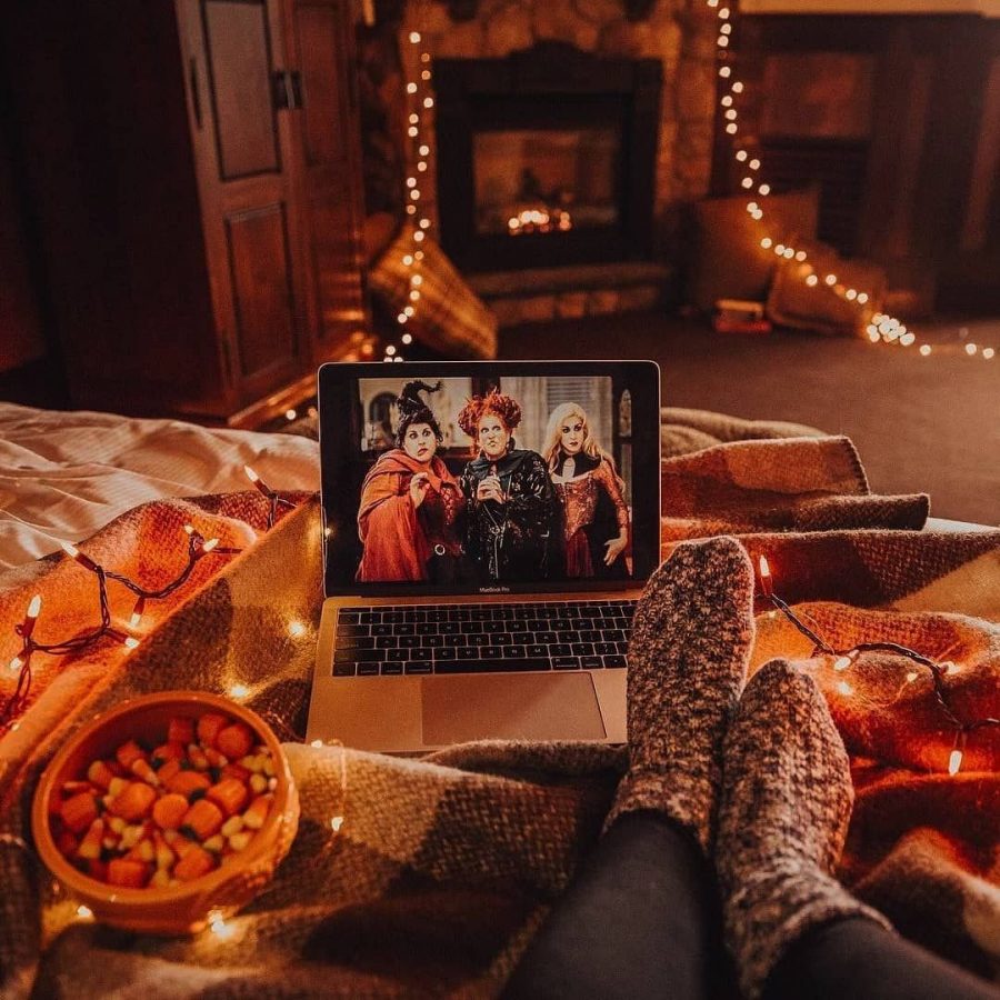 Enjoy streaming and watching Halloween movies in the comfort of your own home.