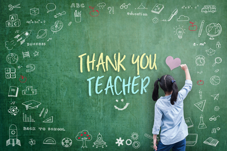Teachers are so much more than a person who teaches; they are a support system for kids. Teachers help kids believe in themselves when no one else does. 