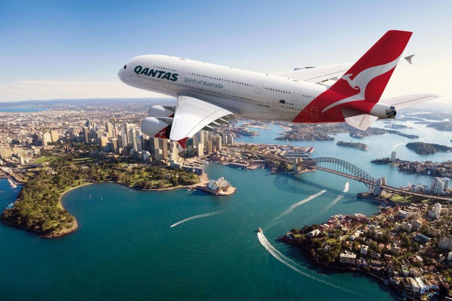 Qantas takes passengers on scenic flights over sites in Australia such as Sydney, only to be taken back to where the flight began.
