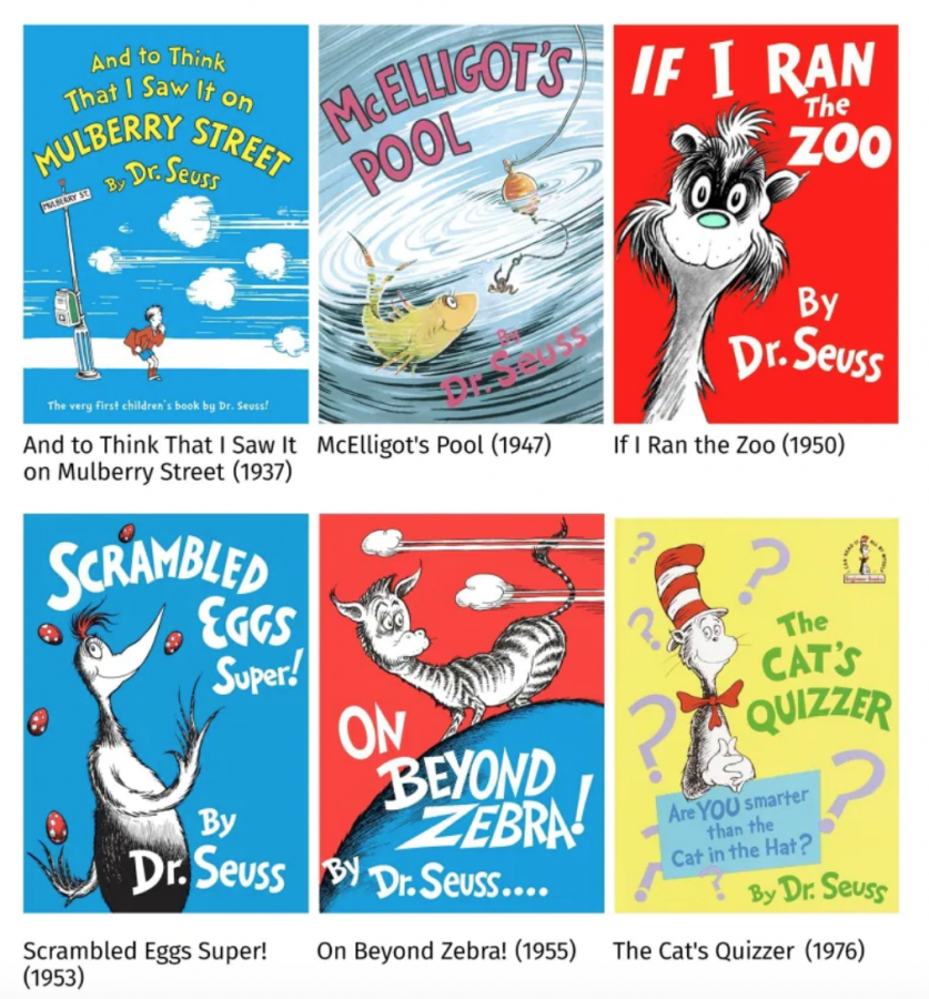 Six+Dr.+Seuss+books+will+no+longer+be+published+because+of+their+racist+and+insensitive+imagery.+