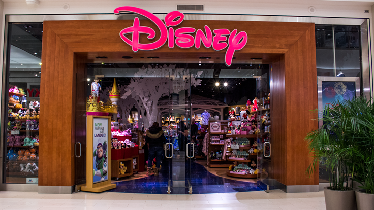 Disney announces they are closing many Disney stores due to a lack of customers and sales during the pandemic.   