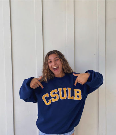 Makayla Medellin, a senior at Yorba Linda High School, has just committed to California State University of Long Beach
