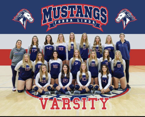 Pictured above is your 2021-2022 Women’s Yorba Linda High School Varsity Volleyball Team

