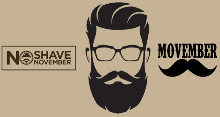 Movember and No-Shave November are well known traditions that many people participate in to support mens health.