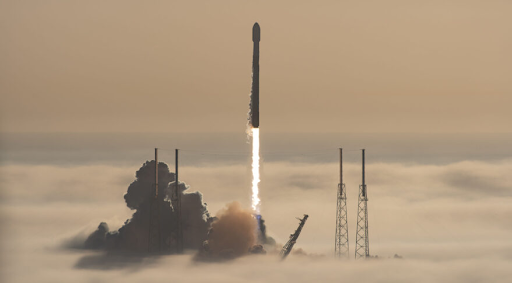SpaceX’s (an Elon Musk company’s) rocket Falcon 9 on its 25th voyage November 13. 