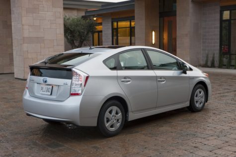The Toyota Prius, a hybrid electric car, utilizes both fuel and electricity for power, enabling a better fuel economy (the greater number of miles a car can travel using a specific amount of fuel).