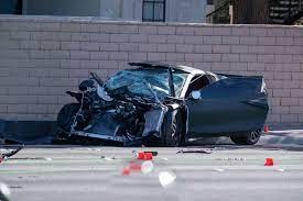 Henry Rugg’s Corvette reportedly traveled 156 miles per hour on Las Vegas roads before it rammed into a Toyota’s rear.
