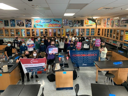 YLHS TPUSA’s first in-person meeting on November 2nd 2021 was a huge success!