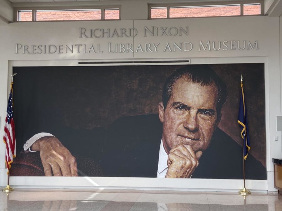 The Richard Nixon Presidential Museum is located in Yorba Linda on the site of President Richard Nixon’s birthplace.