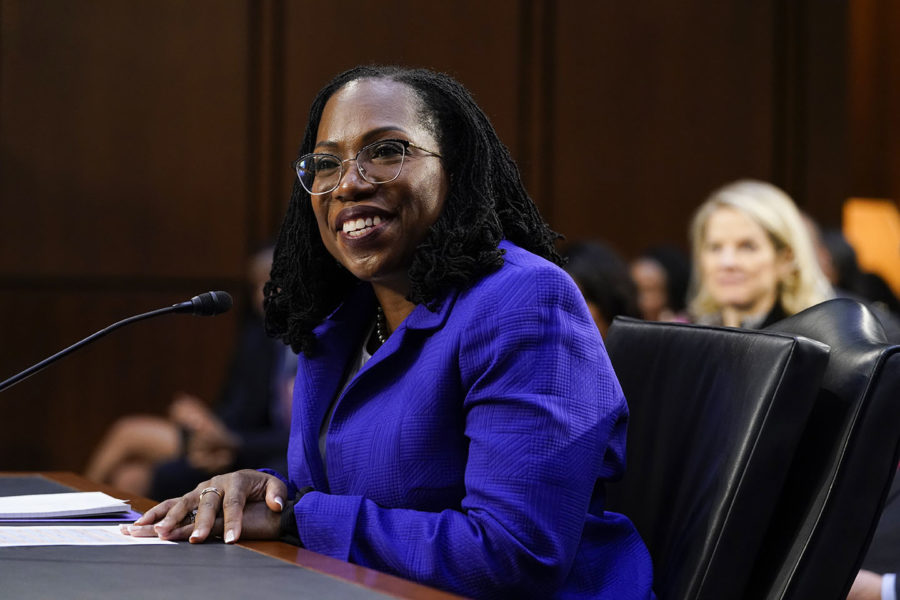 Ketanji Brown Jackson, seen her rearing a winning gleam at her confirmation hearing, despite the intense line of questioning that she was enduring.