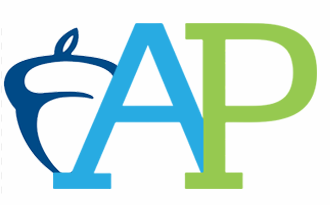 The official Advanced Placement (AP) Organization logo. According to the College Board, about 4.2 million kids around the world took at least one AP exam this year (collegeboard.com).