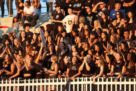On August 26, 2022, the Mustangs had their first home game of the season. Our Stable showed up for a blackout to cheer on our football team, ending in a 28-13 win. 