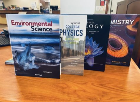 Even though some people may not like the change in the curriculum, everyone likes the smell of clean new books!