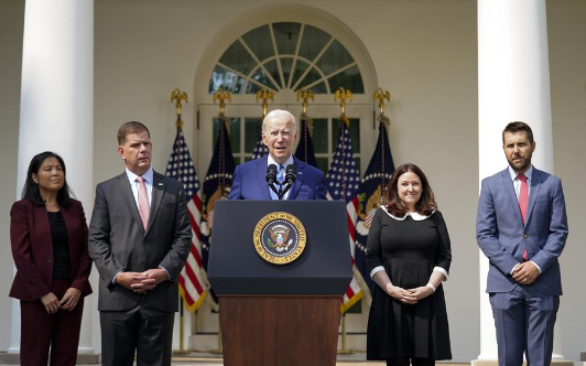 President Biden speaks about the Tentative Railway Agreement at the White House