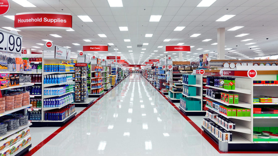 Spacious%2C+brightly+lit+aisles+at+Target+compel+customers+into+staying+for+longer%2C+increasing+the+inclination+to+spend+more+money.