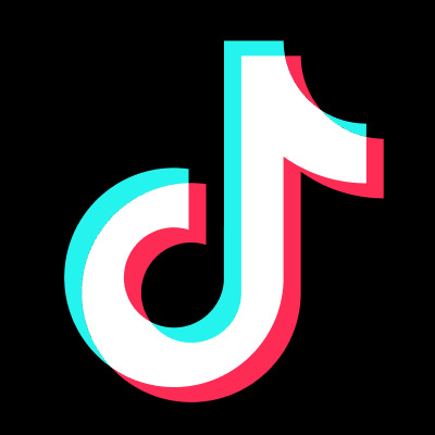 TikTok’s app logo that is presented while first opening the app.