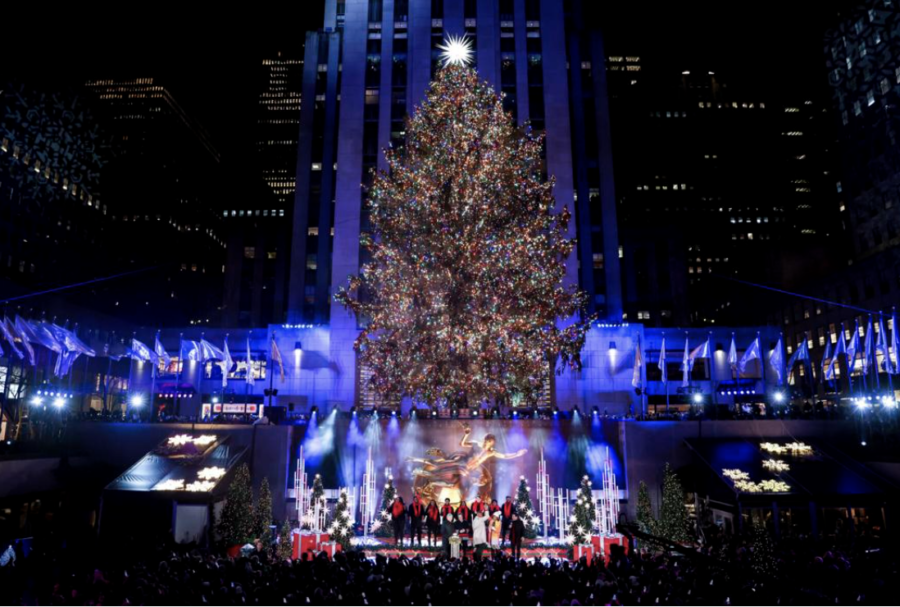 The Rockefeller Center was dubbed “a holiday beacon for New Yorkers and visitors alike.”