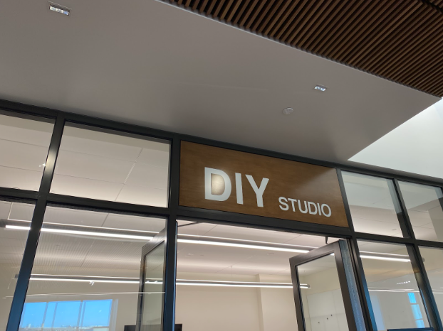 This is the DIY Studio at the Yorba Linda Public Library, which holds several teen events throughout the year.