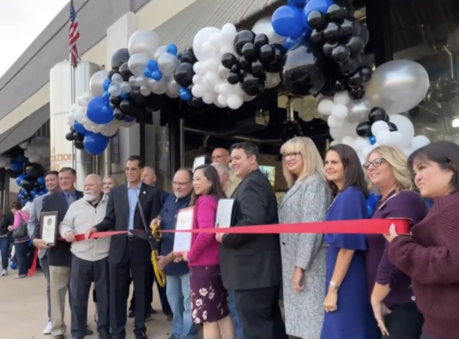 The Yorba Linda Chamber of Commerce supports many local businesses by taking part in ribbon cuttings and grand openings.