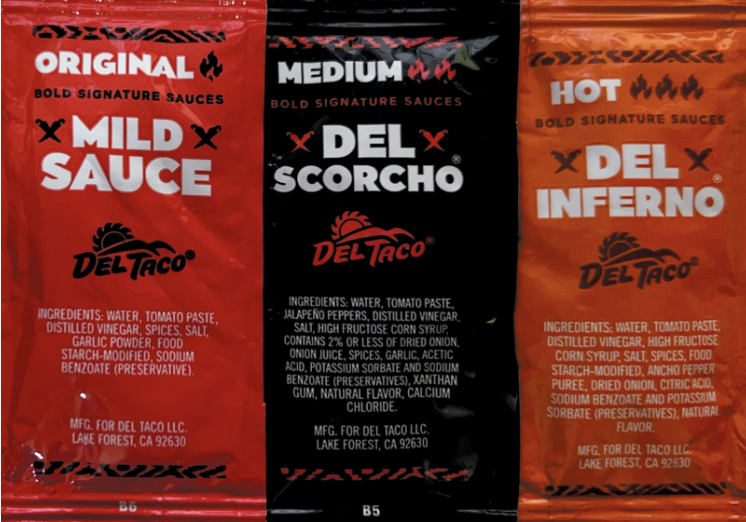 At many restaurants (such as the fast food establishment Del Taco), customers can choose their level of spice according to their preference.