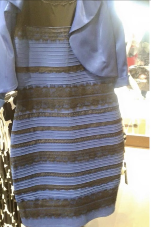 Whether+this+dress+was+blue+and+black+or+white+and+gold+was+one+of+the+biggest+controversies.