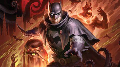 Batman: The Doom That Came to Gotham was released to streaming services on March 28th, and was shown at Wondercon in the Anaheim Convention Center the weekend before.