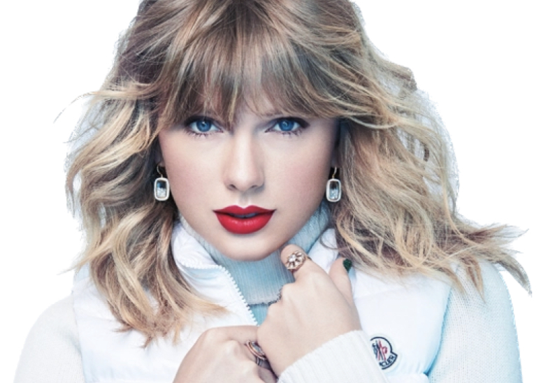 Taylor Swift posed in white for a Variety magazine photoshoot. 