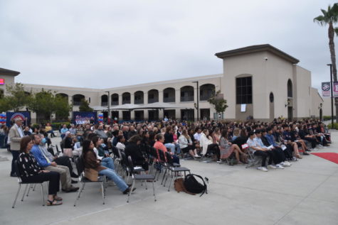 On May 23, 2023, in the quad of Yorba Linda High School senior were awarded for their hard work all 4 years. 