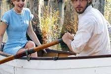 Ally and Noah from ‘The Notebook’ sharing a romantic boat ride.