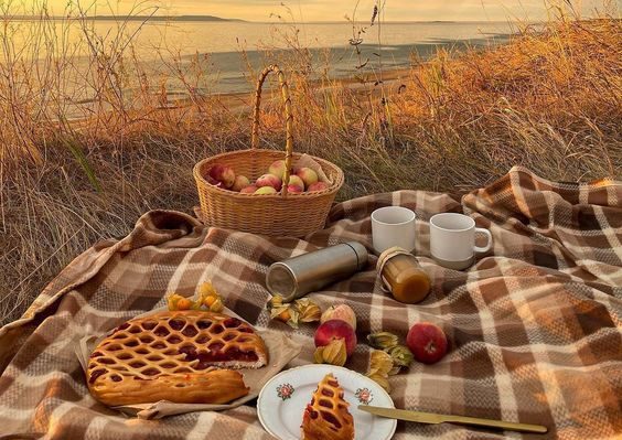 Embrace in the fall spirit by going on a picnic date! Pick a view and some apple spiced food and enjoy the fun.