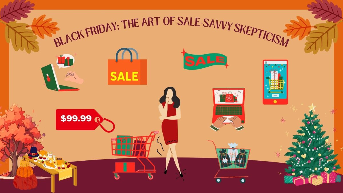 While sale-shopping on Black Friday, it is crucial to be skeptical. 