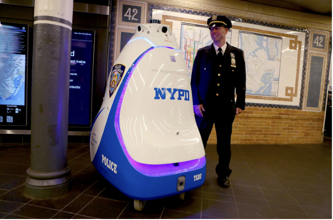K5 starting to patrol in the busiest stations of New York. 