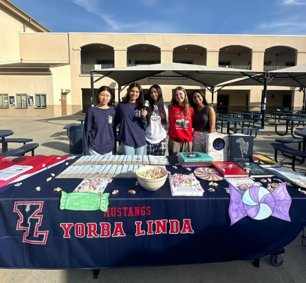 Publications at the 8th grade round-up, an event hosted by YLHS to encourage incoming freshmen to get involved and make new friends!