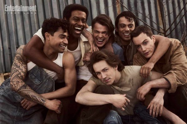 The diverse cast of The Outsiders: A New Musical.